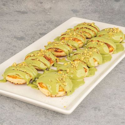 Pistachio butter zalabia