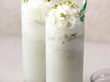 Pistachio milkshake