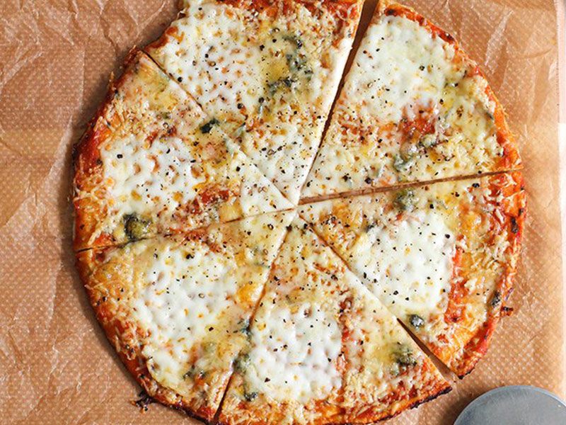Quattro Formaggi Italian Pizza