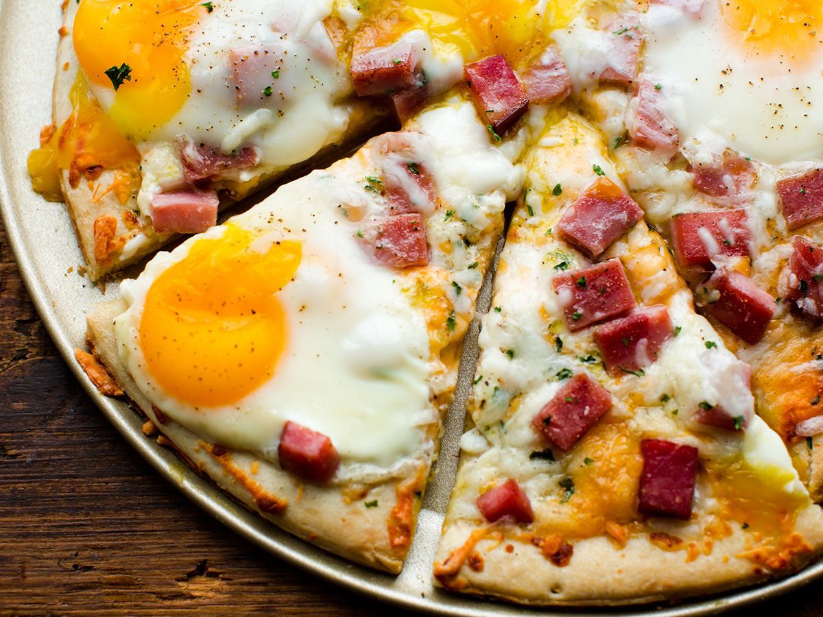 Pizza Egg Sandwich