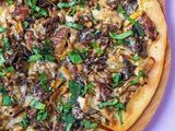Garlic Shrooms Pizza