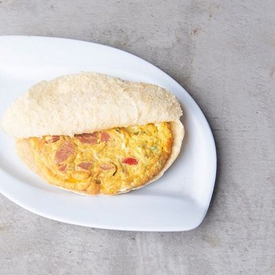 Pizza Omelette Egg Sandwich