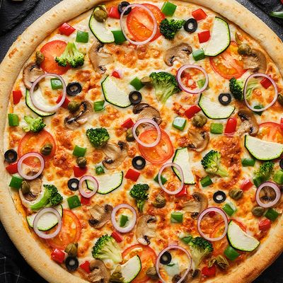 Vegetable pizza