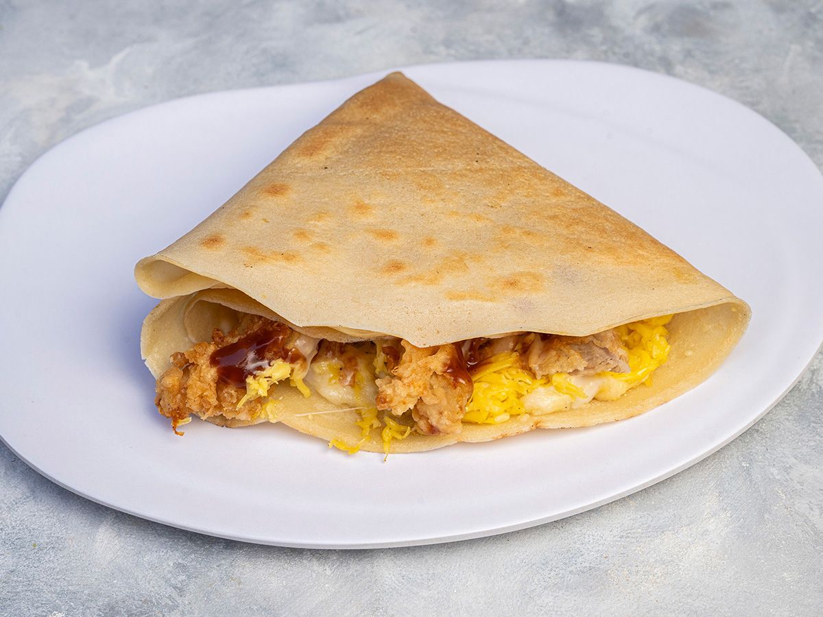 Oriental Sausage Crepe