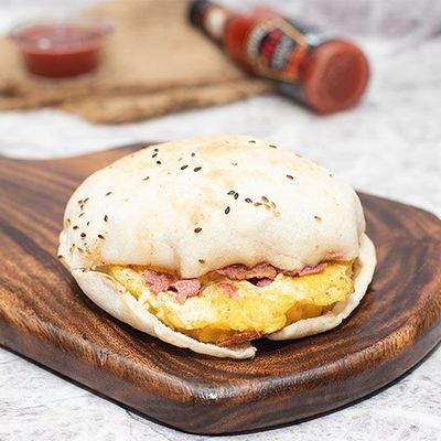 Pizza Egg Sandwich
