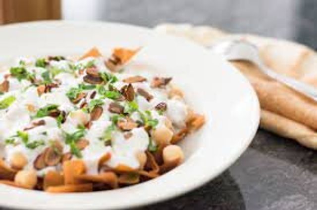 Plain Chickpeas Fatteh