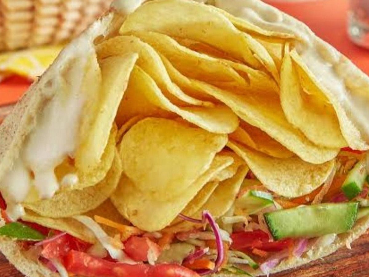 Plain Chips Sandwich