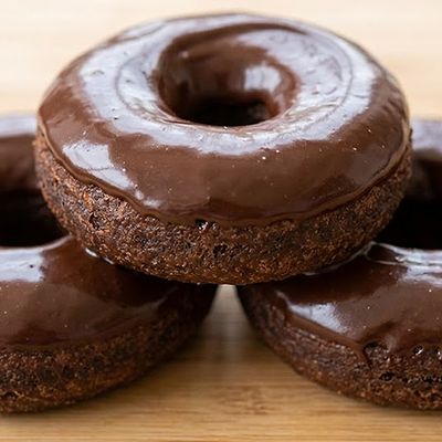 Plain Chocolate Donuts