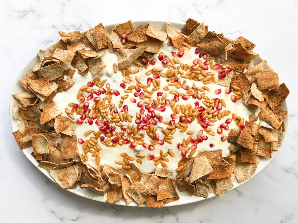Shrimp Fatteh