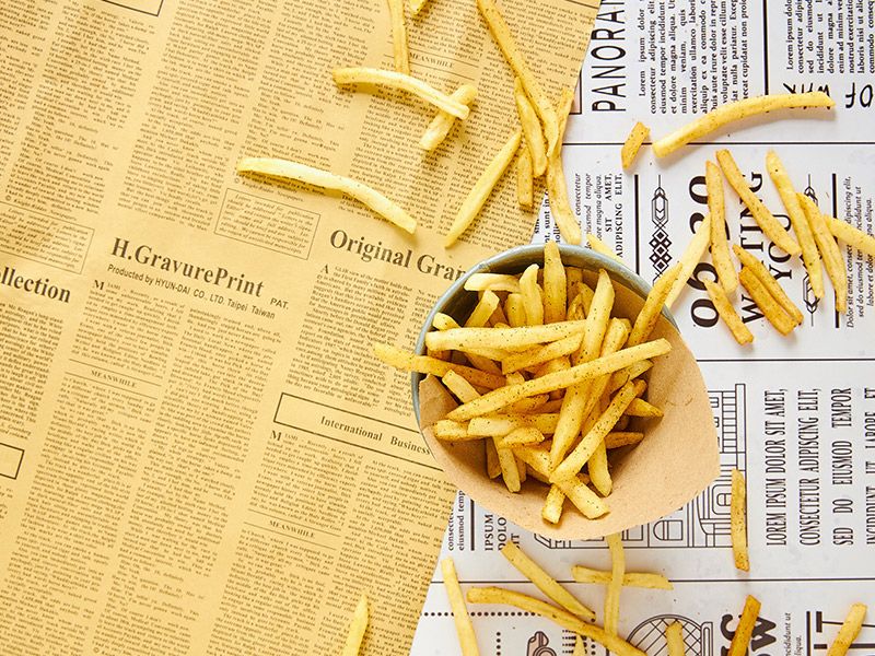 French Fries With Light Spices