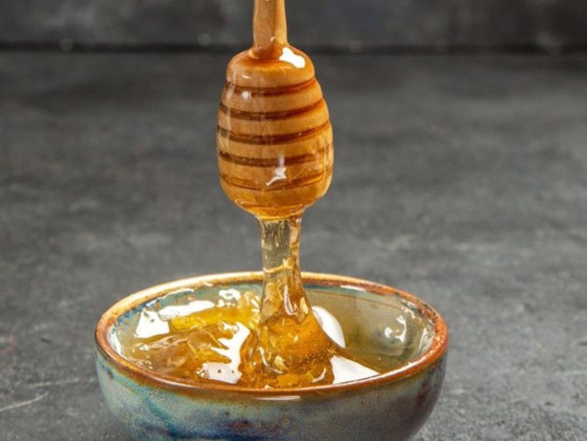 Plain Honey Plate