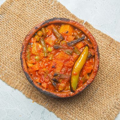 Mixed Vegetable Casserole With Meat