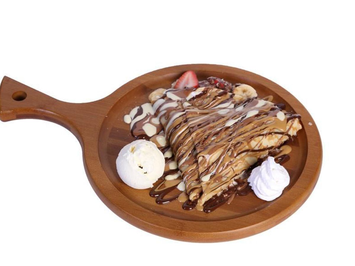 Plain Nutella Chocolate Crepe