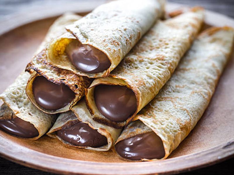 Plain Nutella Crepe