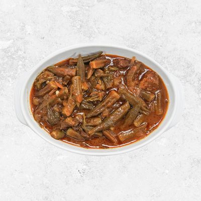 Plain Okra Casserole
