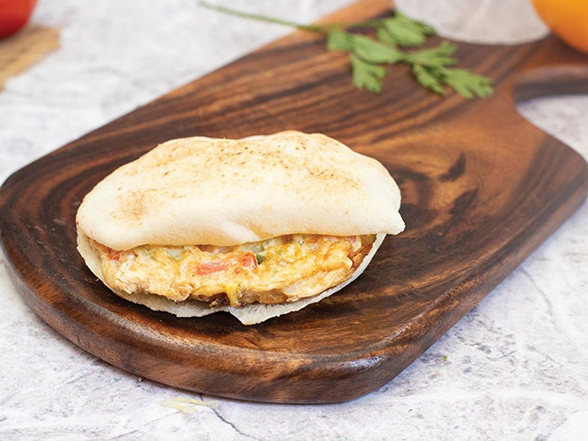 Plain Omelette Sandwich