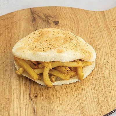 Potato with Plain Cheese Sandwich
