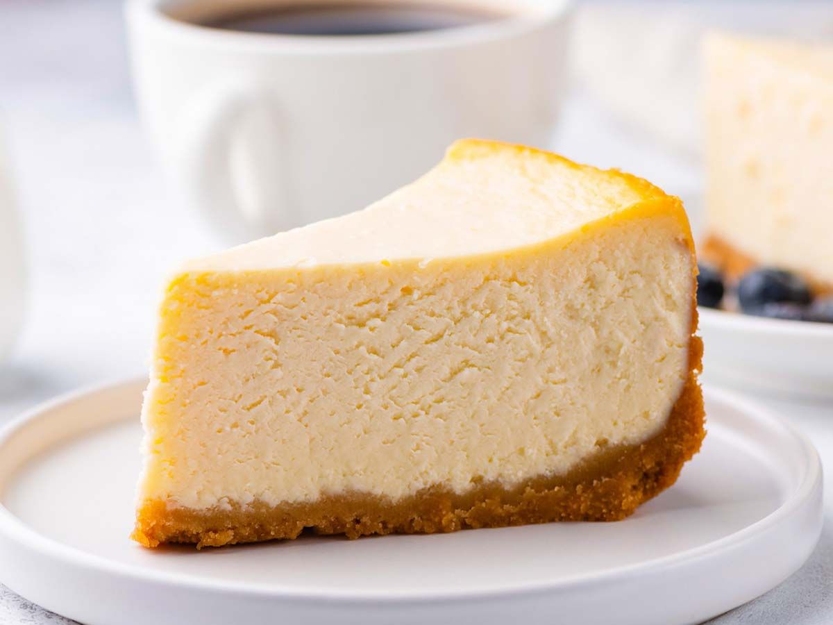 Plain cheesecake