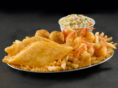 Fillet And Shrimp Platter