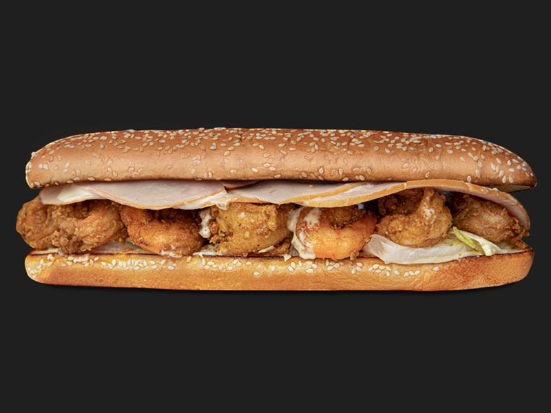 Po' The Captain Sandwich