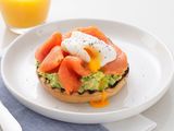Poached Egg and Salmon