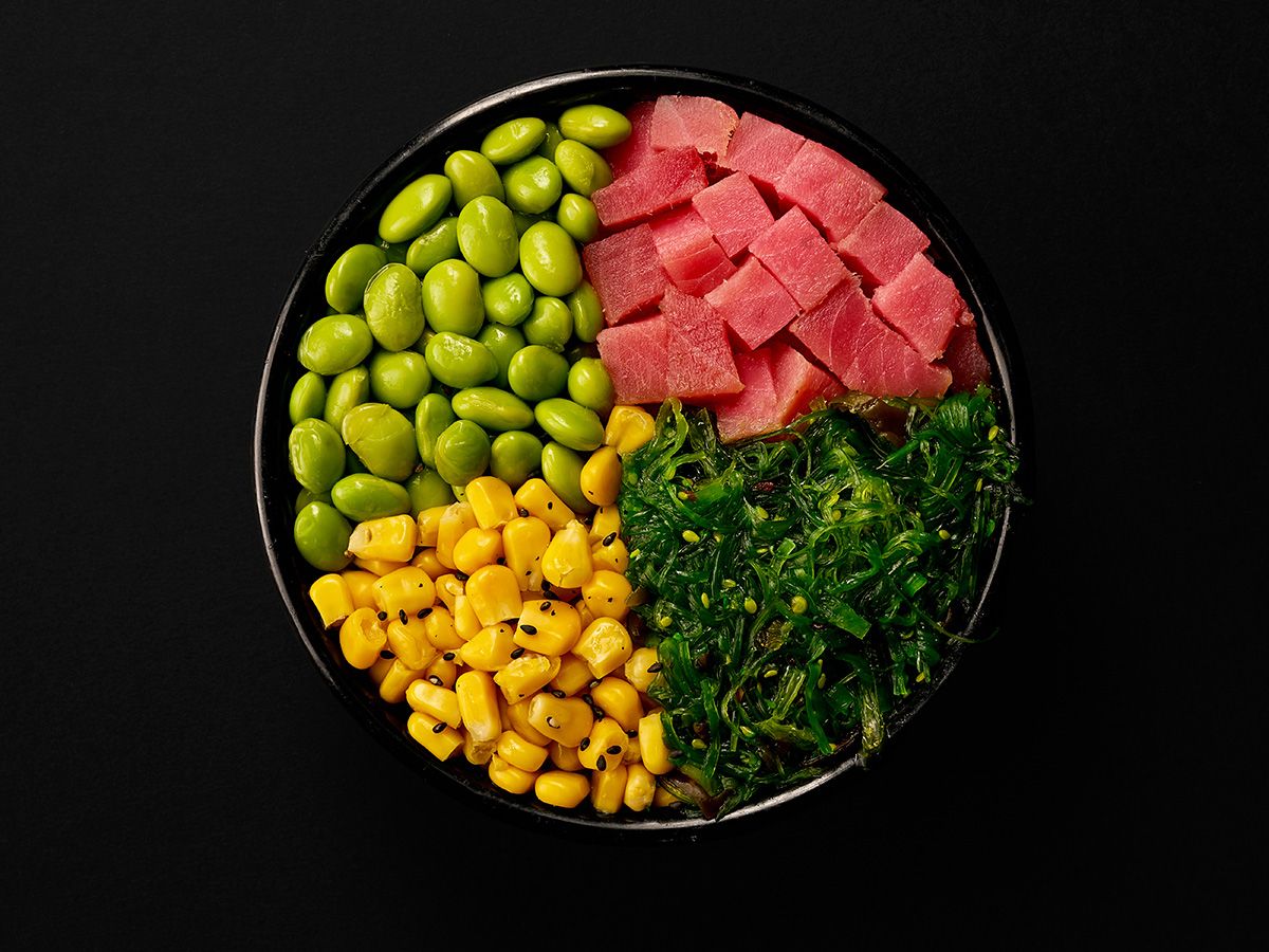 Poke Bowl Tuna White Rice