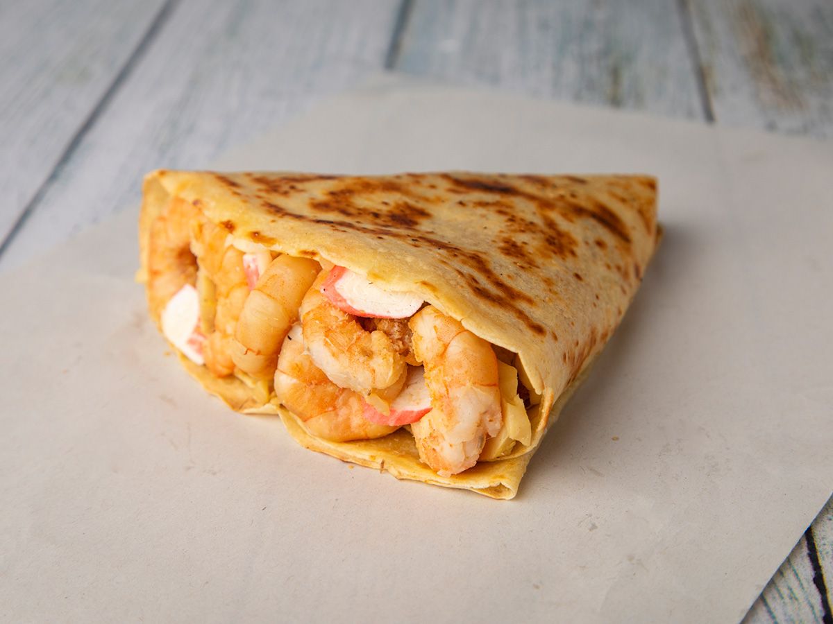 Seafood Crepe