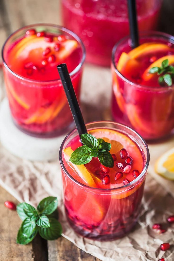Fresh pomegranate Juice