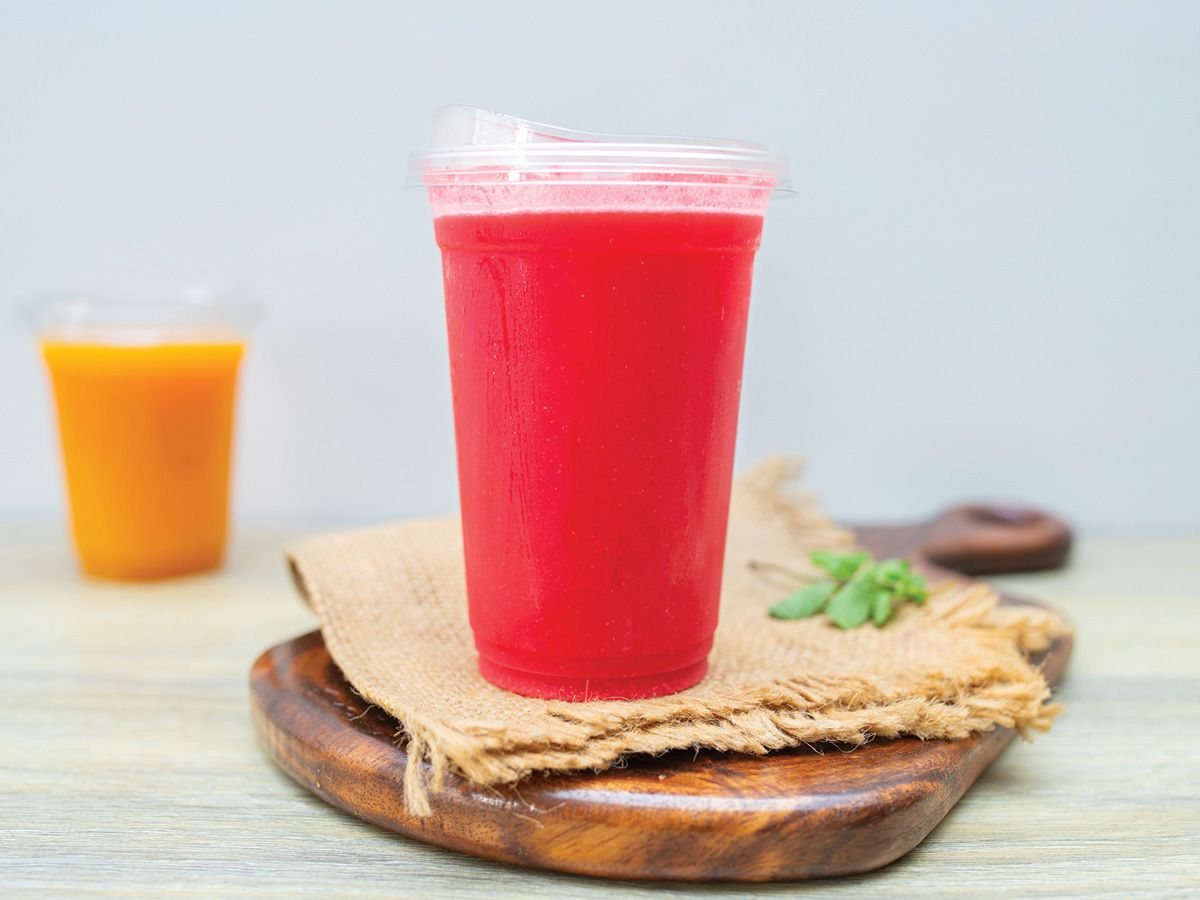 fresh Pomegranate juice
