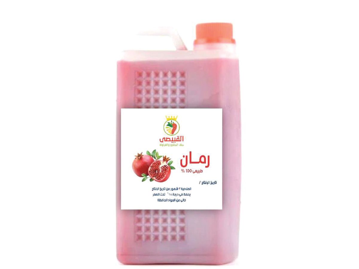 Family size pomegranate Juice
