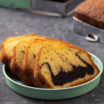 Orange Pound Cake Slice
