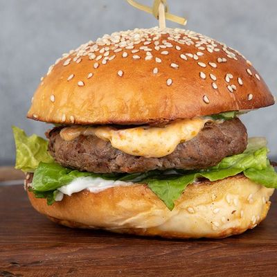 Plain Burger Sandwich