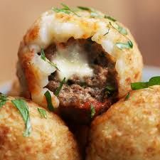 mushroom meat balls