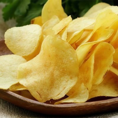 شيبس بطاطس طبق