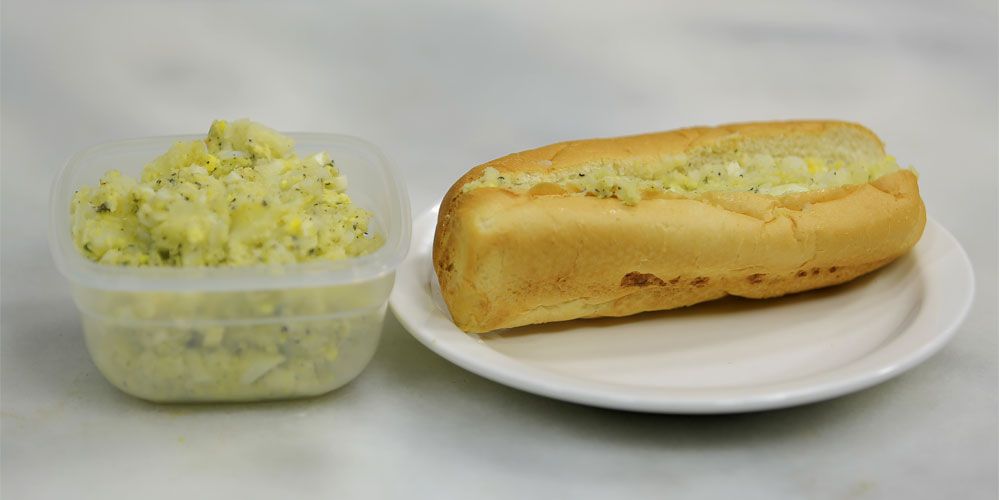 Potato Puree Sandwich