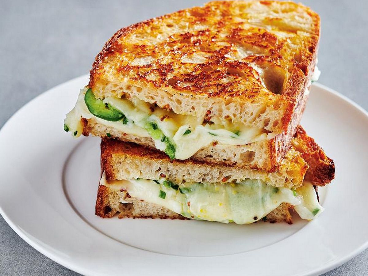 Potato Puree with butter sandwich