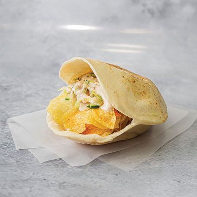 Potato with Baba Ghanoush Sandwich