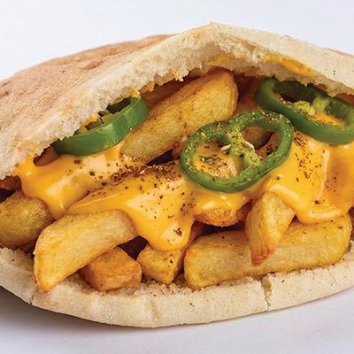 Potato with Cheddar Cheese Sandwich