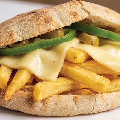 Potato with Roumi Cheese Sandwich