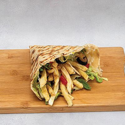 Potatoes Crepe + Shawarma