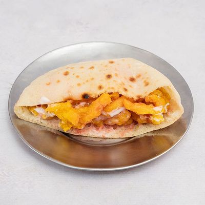 Potato with Egg Sandwich