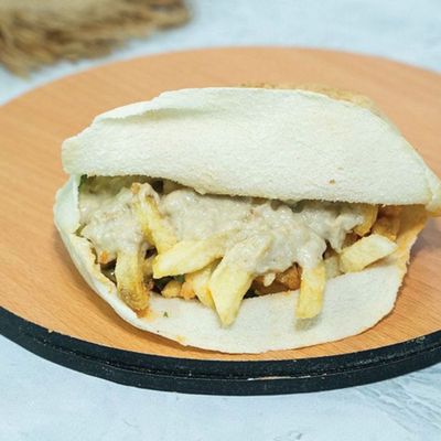 Baba Ghannoug Potatoes Sandwich