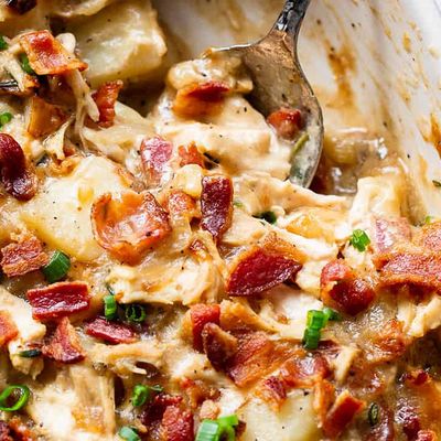Potatoes With Chicken Casserole