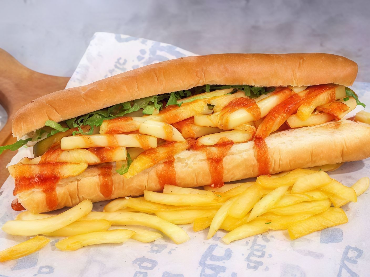 Potato Ranch Sandwich
