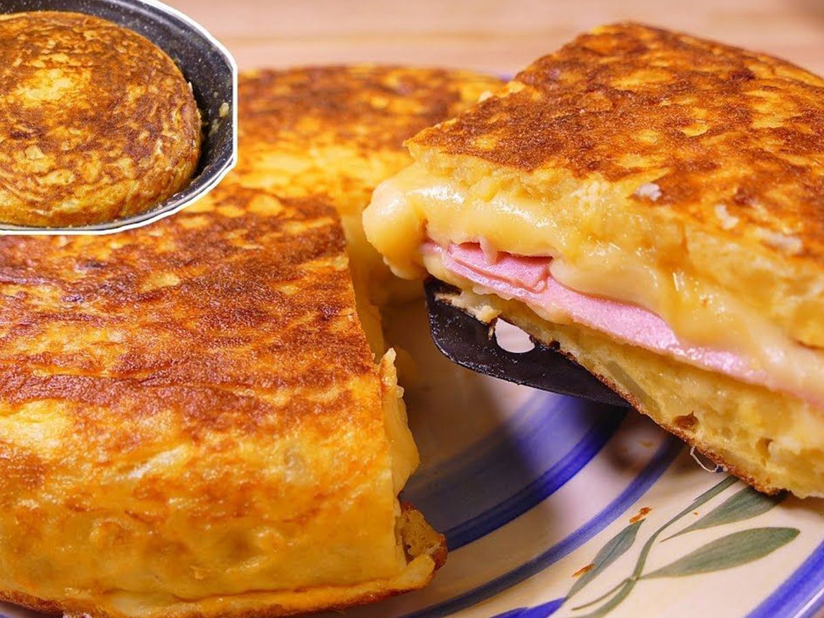 Potato Omelet Sandwich