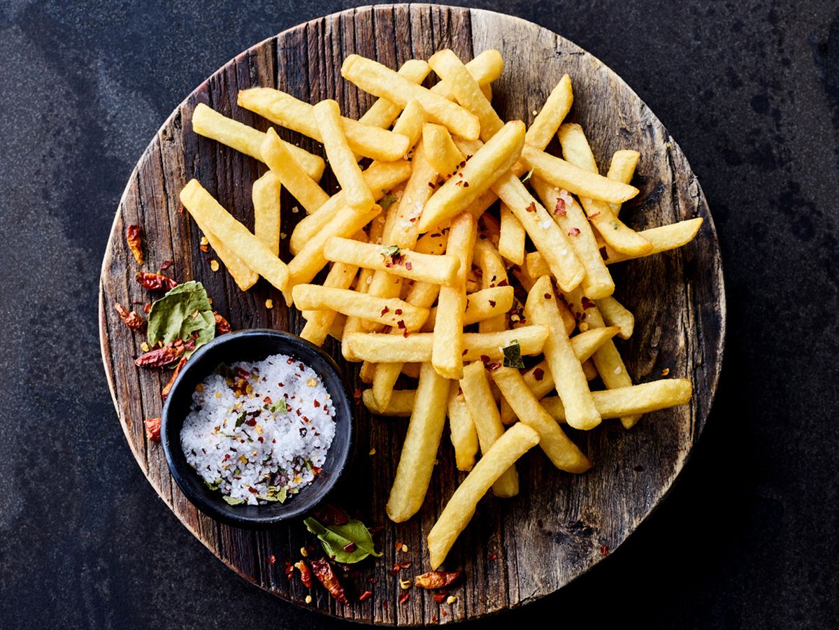 Potatoes plate