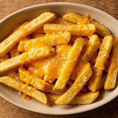 Potatoes with Cheddar Cheese
