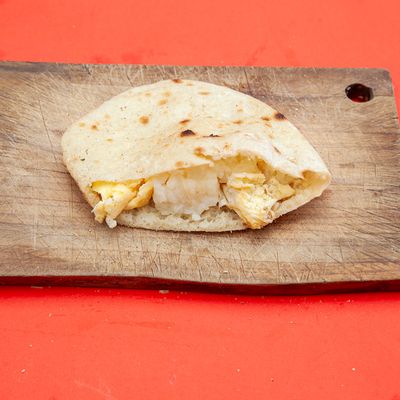 Potato Puree With fried Eggs