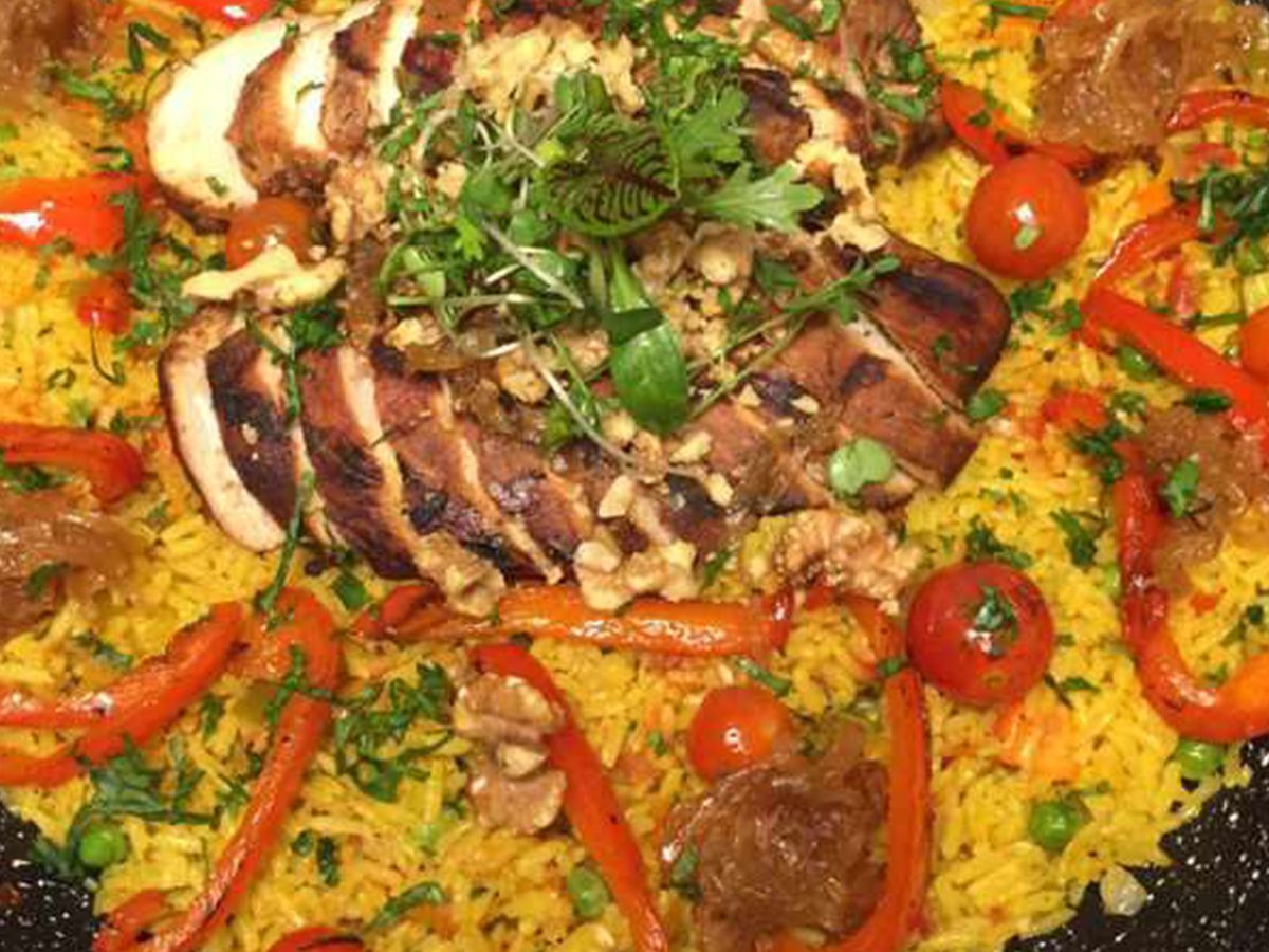 Chicken Paella For 2 Persons