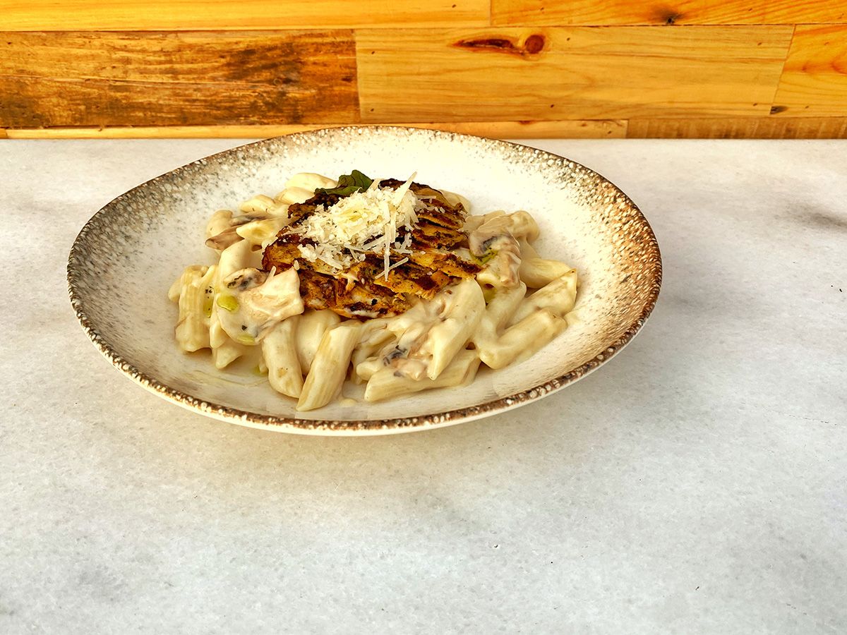 Chicken Penne Alfredo
